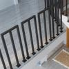 HEFJIAYCIQ Indoor/Outdoor Railing Set, Black, 100 cm view 2
