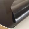 Black Round Tablecloth, 1.5 mm Thick, Transparent PVC Table Cover view 3