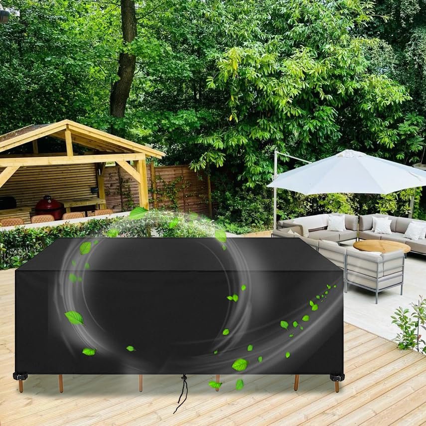 XDPBLM Garden Furniture Cover, 145 x 115 x 60 cm, 420D Oxford Fabric