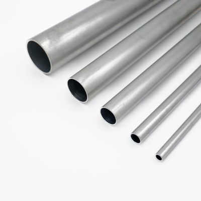 Aluminum AlMgSi0.5 Round Tubes, 8–40 mm Diameter, 1–2 mm Wall, 50–1000 mm Length