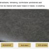 Junpllvic Luxurise Storage Ottoman Bench, Faux Leather, Modern Rectangular Design view 4