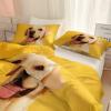 XCQHZYQ Labrador Retriever Yellow Duvet Cover Set, 180 x 200 cm, Kids view 4