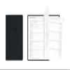 Idena 12050 Pocket Calendar 2026, Accordion-Fold, 8.7 x 15.3 cm, Black view 1