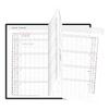 Idena 12050 Pocket Calendar 2026, Accordion-Fold, 8.7 x 15.3 cm, Black view 3