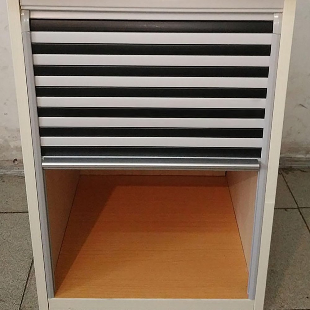 MLYAYE DIY Roller-Shutter Sliding Panels with Track, 900 x 700 mm