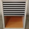 MLYAYE DIY Roller-Shutter Sliding Panels with Track, 900 x 700 mm view 1