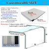 MLYAYE DIY Roller-Shutter Sliding Panels with Track, 900 x 700 mm view 2
