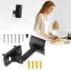 SiSinkal Wall Mount for Bose UB-20 II, ST535, ST525, ST520, 535III, 525III, CM520, Lifestyle 600, Space-Saving ABS Mount for Home Audio Speakers (Black) view 3