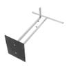 T-Shaped Stainless Steel Handbag Display Stand view 1