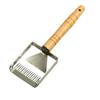 AKOOSY Multifunctional Honey Uncapping Fork, Stainless Steel and Wood view 1