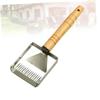 AKOOSY Multifunctional Honey Uncapping Fork, Stainless Steel and Wood view 2