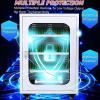 USB Charging Cabinet for Multiple Phones, Secure Device Storage for Public Spaces and Offices view 3