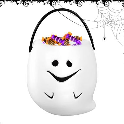 Halloween Candy Bucket Set, 6-Pack, Toy Baskets with Handles