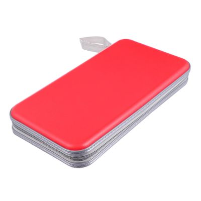 Plastic CD Wallet Case, Large-Capacity CD/DVD Organizer