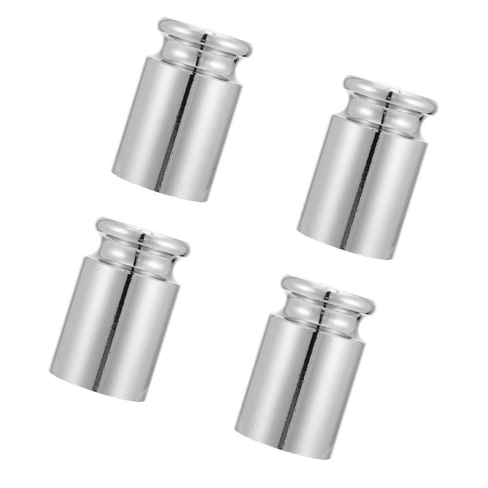 HEALSOPTHY 4-Piece Steel Calibration Weight Set, Portable, for Digital Laboratory and Precision Scales