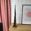 CARTONIC Burj Khalifa Dubai 3D Cardboard Puzzle Sculpture Kit view 2