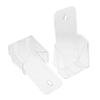Acrylic A6 Brochure Holder, Wall-Mounted, 2-Pack, Transparent view 1