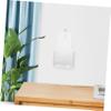 Acrylic A6 Brochure Holder, Wall-Mounted, 2-Pack, Transparent view 4