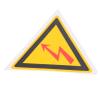 DECORNIJIA Self-Adhesive Electrical Warning Sign view 1