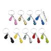 Gissroys Miniature Boxing Glove Keychain, Black, One Size view 3