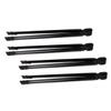 Alipis 4-Piece Outdoor Grill Charcoal Tongs, Metal with Heat-Resistant Handle view 1