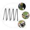 Alipis 4-Piece Outdoor Grill Charcoal Tongs, Metal with Heat-Resistant Handle view 4