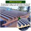 BCJMKDX Insulated Corrugated Roof Panel, 1.5–3.5 m, Brown, 1.6 m (63 in) view 3