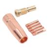 MIG Welding Gun Accessory Kit, Brass Nozzle and Tips, Flux-Core Gasless, 0.9 mm (0.035 in), for Century FC90 80GL, Forney Easy Weld 261308 306 and Ti Easy Flux 125 view 3