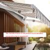 Retractable Patio Awning Replacement Canopy, Waterproof Outdoor Sunshade view 4