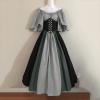 Sobzia Women's Medieval Renaissance Gothic Maxi Dress view 2