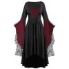 Women's Halloween Vampire Witch Gothic Medieval Dress view 1