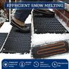 Heated Snow Melting Mat for Walkways and Stairs, 1 Piece, 76.2 x 121.9 cm view 3