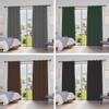 MEILIPA Blackout Curtain with Grommets, 230 x 110 cm, Soft, Opaque Thermal Curtain, Sound-Dampening, Washable, Dark Green view 2