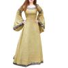 Generic Women's Lagertha Dress | Hand Embroidery | V-Neck | Viking Costume view 1