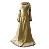 Generic Women's Lagertha Dress | Hand Embroidery | V-Neck | Viking Costume view 3