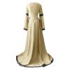 Generic Women's Lagertha Dress | Hand Embroidery | V-Neck | Viking Costume view 4