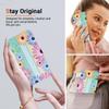 YKTO Flip Case for Samsung Galaxy A22 4G, Seven-Color Floral Design, Premium Leather, RFID Blocking, Magnetic Wallet Case view 4