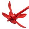 Folding Boat Grappling Hook with 65.6 ft Rope, Accessory Set for Sailboats view 3