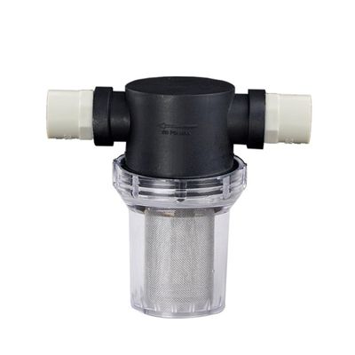 40-Mesh High-Pressure Water Filter, Plastic and Metal