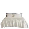 GSJNHY Cooling Blanket, Lightweight Summer Quilt with Double-Sided Cooling Fabric, White, 200 × 230 cm, 1.55 kg view 1