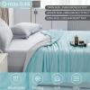 GSJNHY Cooling Blanket, Lightweight Summer Quilt with Double-Sided Cooling Fabric, White, 200 × 230 cm, 1.55 kg view 3