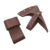PU Leather Axe Sheath with Metal, Brown view 4