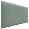 DHOME Smooth Upholstered Headboard in Aqualine Fabric, 70 cm High, 4 cm Thick, Wall-Mounted Acoustic, Sound-Absorbing, Water Green, 100 cm view 1