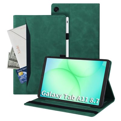 Auslbin Case for Samsung Galaxy Tab A11 8.7-inch 2025 SM-X133/SM-X135, Green
