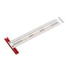T-Type Hole Marking Ruler, Stainless Steel, 300 mm view 1