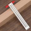 T-Type Hole Marking Ruler, Stainless Steel, 300 mm view 4