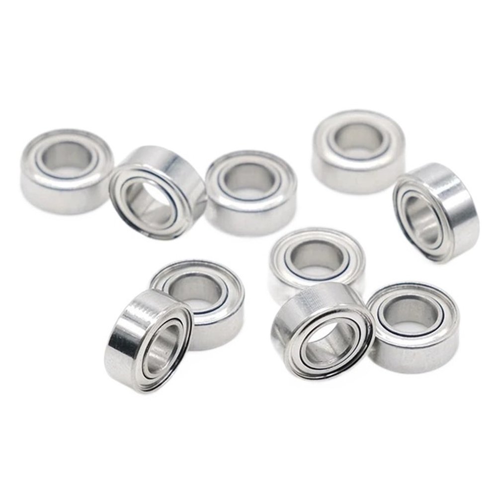 10-Piece Stainless Steel SMR74ZZ ABEC-9 Ball Bearings, 4x7x2.5, 3x6x2.5, 3x8x4, 4x9x4, 6x10x3, 9x17x5, 8x14x4, High-Speed Bearings (S6800ZZO20W5 10x20x5)