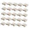 LIFKOME Tool-Free Stainless Steel 301 Cable Clips, 50-Pack view 1