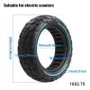 BERTGDA Solid Rubber Tire for Electric Scooters, 10 x 2.75, Red view 2