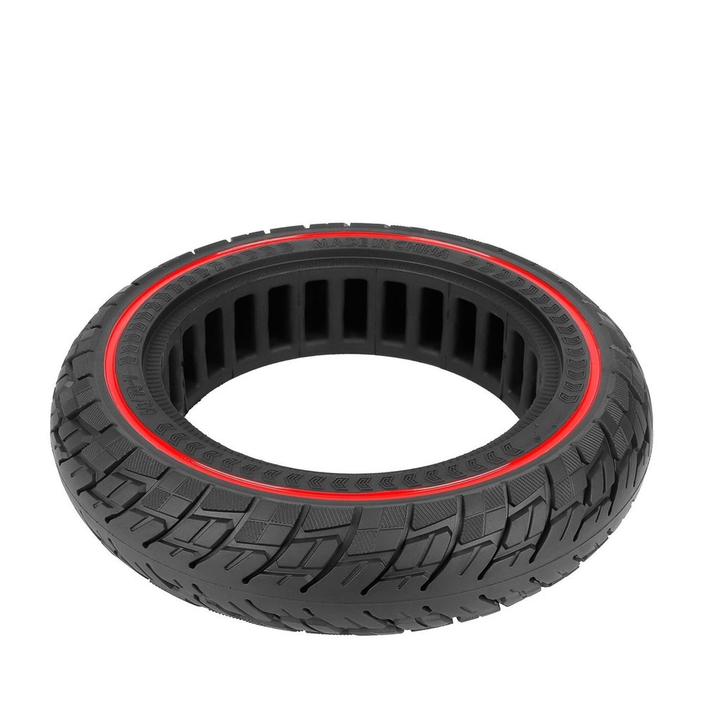 BERTGDA Solid Rubber Tire for Xiaomi 4 Pro Electric Scooter, 60/70-7, Red